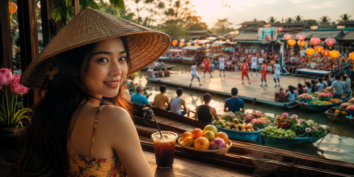 Người dùng vùng Mekong nghiên cứu tỷ lệ kèo bóng rổ trên điện thoại